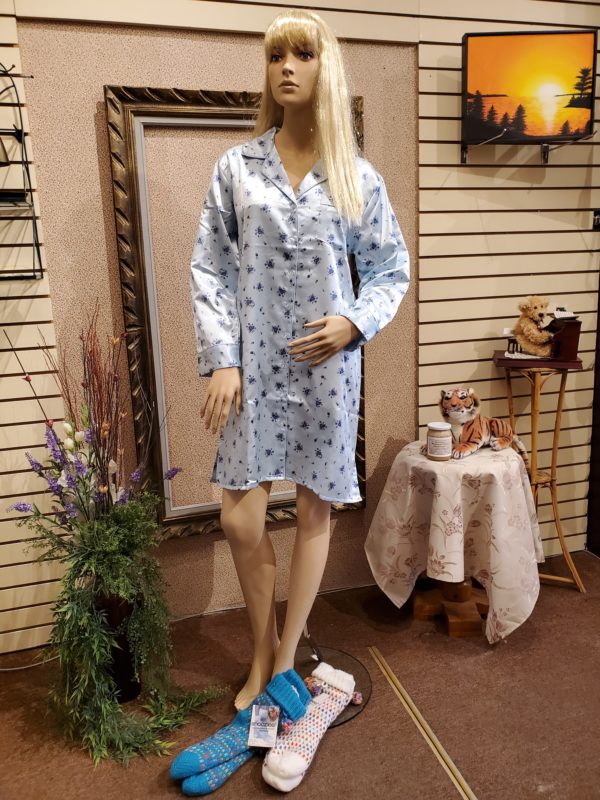 Floral Satin Night shirt